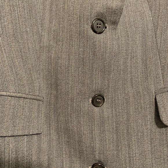 J Peterman Coat Vintage Womens Size 10 Wool Below Knee Button Up Notch Collar - Picture 4 of 11